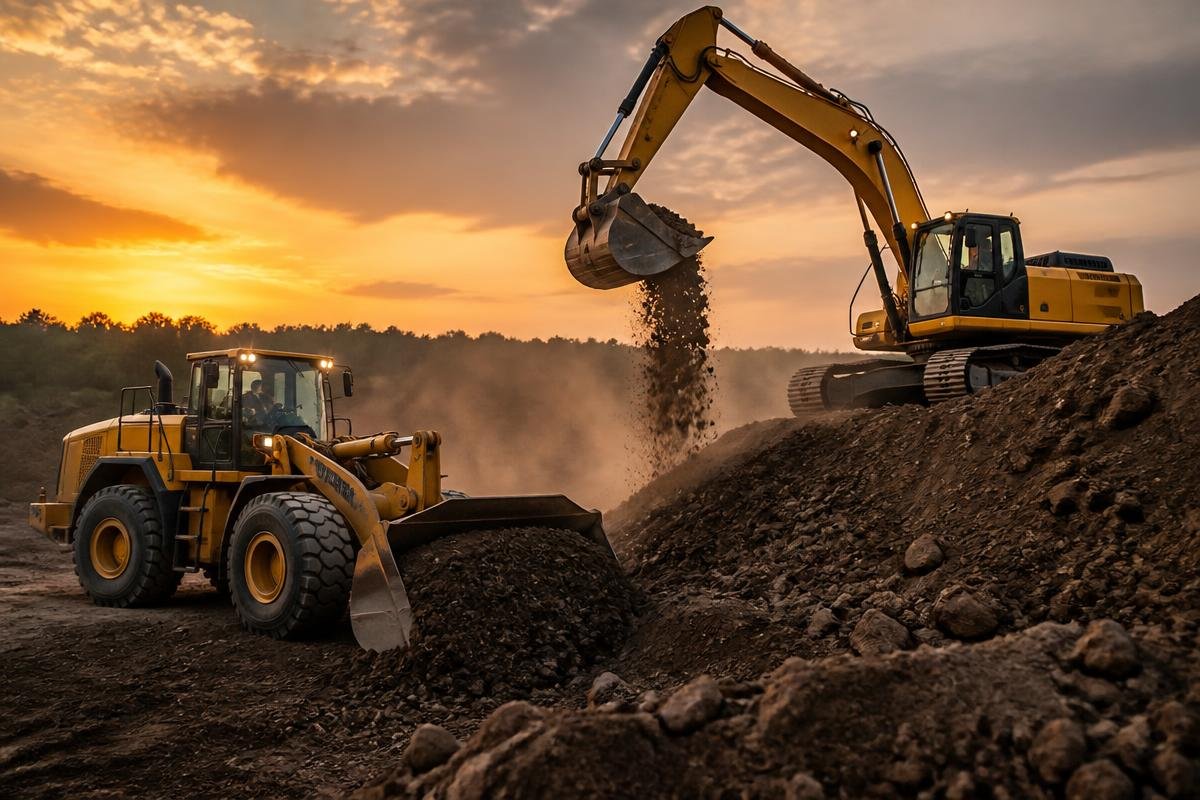 Heavy-Duty Earth Moving Machinery supplied by World Knot Trader